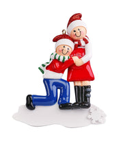 Addobbo Albero Coppia In Dolce Attesa Personalizzabile