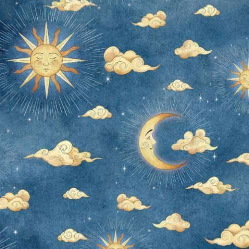 Foglio Di Carta Tassotti 70x100cm Sole E Luna 85gr