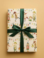 Foglio Di Carta Tassotti 70x100cm Elfi Natalizi 85gr