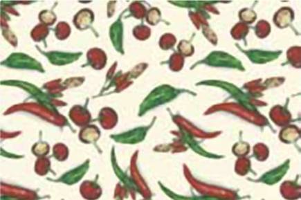 Foglio Di Carta Tassotti 70x100cm Peperoncini 85gr