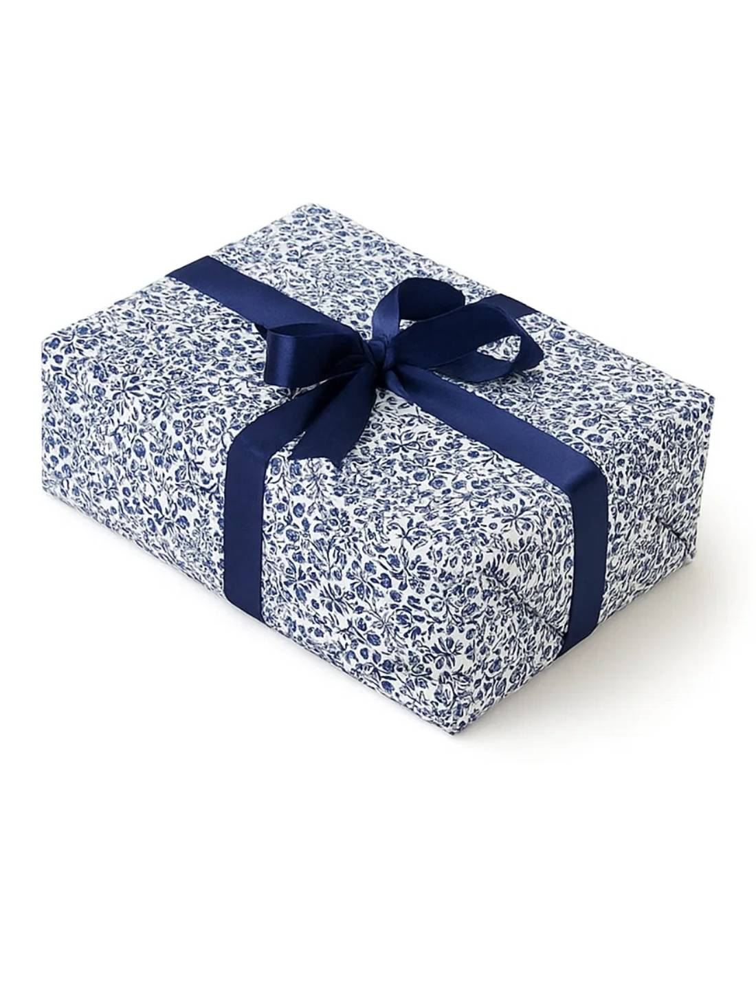 Foglio Di Carta Tassotti 70x100cm Fiorata Blu 85gr