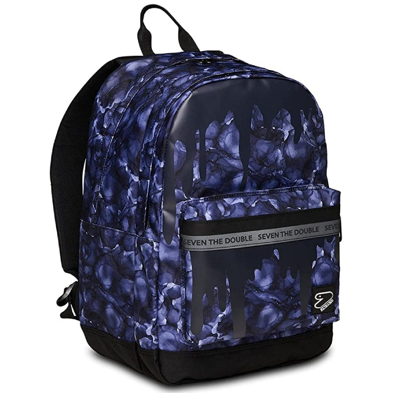 Zaino Seven Pro XXL Grs The Double Blue Deep Con Cuffiette Wireless Omaggio