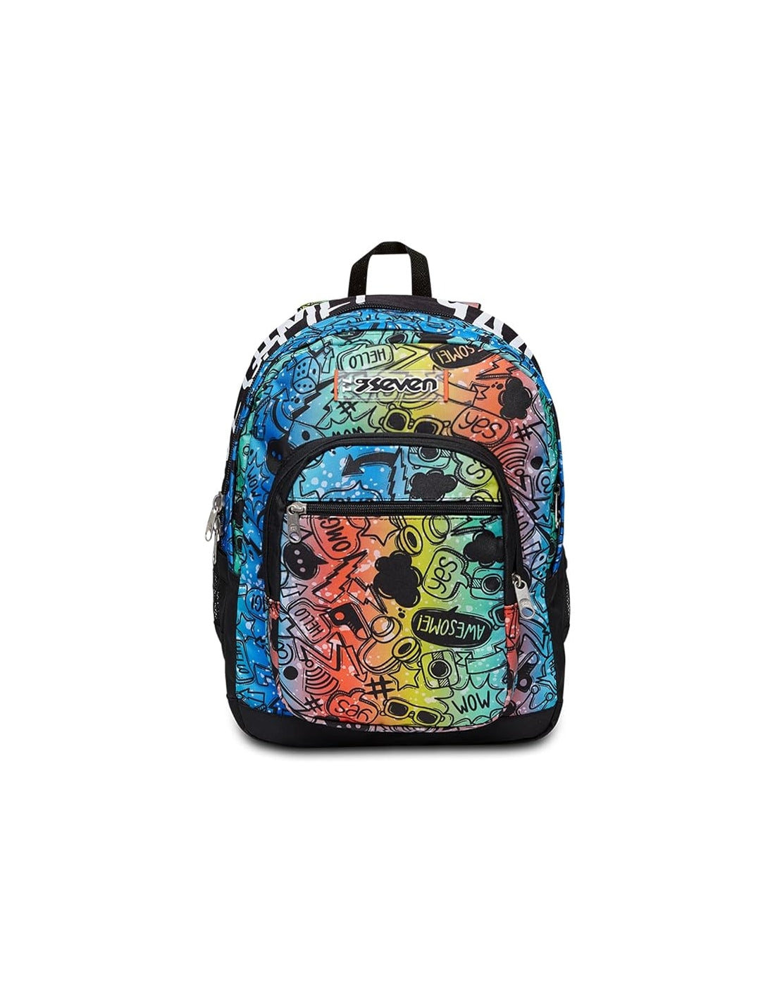 Zaino Seven Freethink Fluo Stamp Con Cuffia Gaming