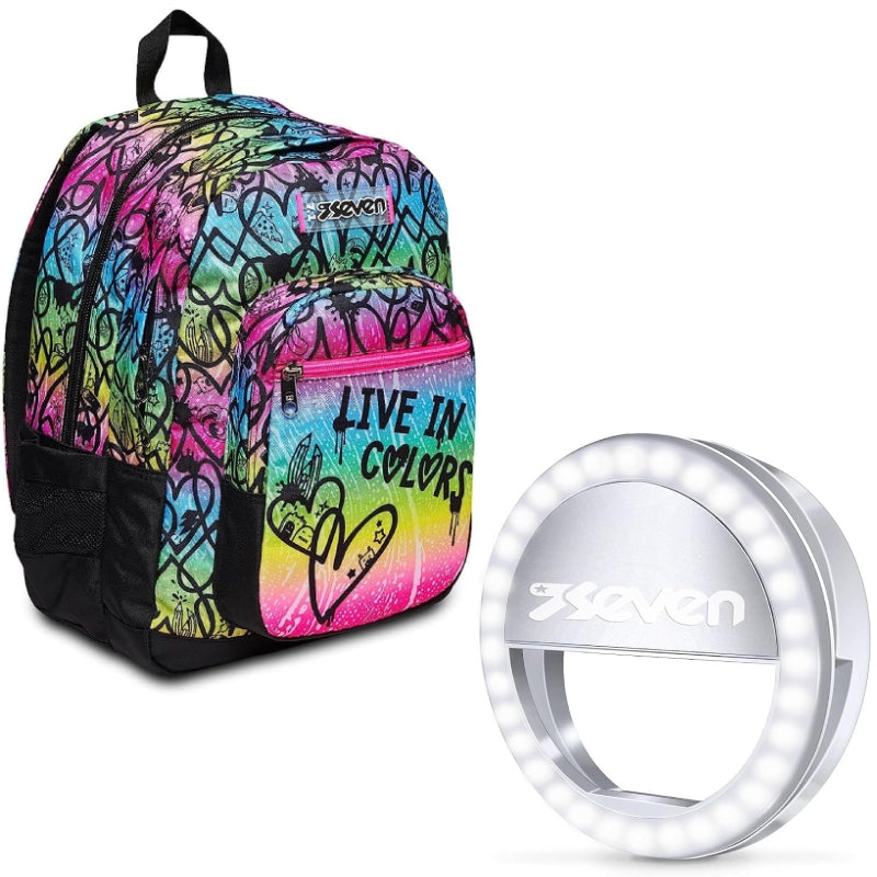 Zaino Seven Freethink Colour Expression Con Ring Light