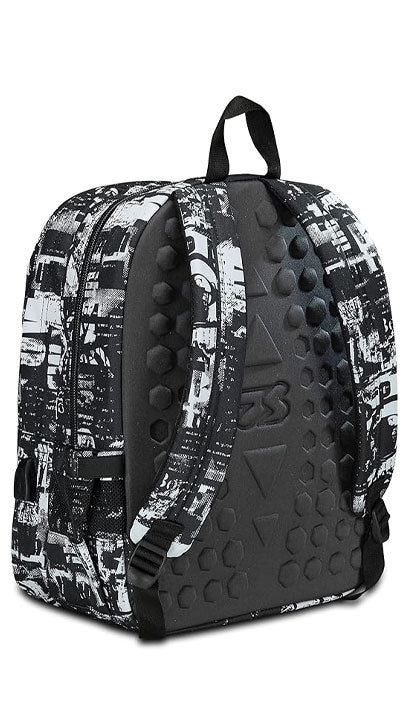 Zaino Seven Freethink Boy Jet Black Con USB Plug Integrato