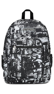 Zaino Seven Freethink Boy Jet Black Con USB Plug Integrato
