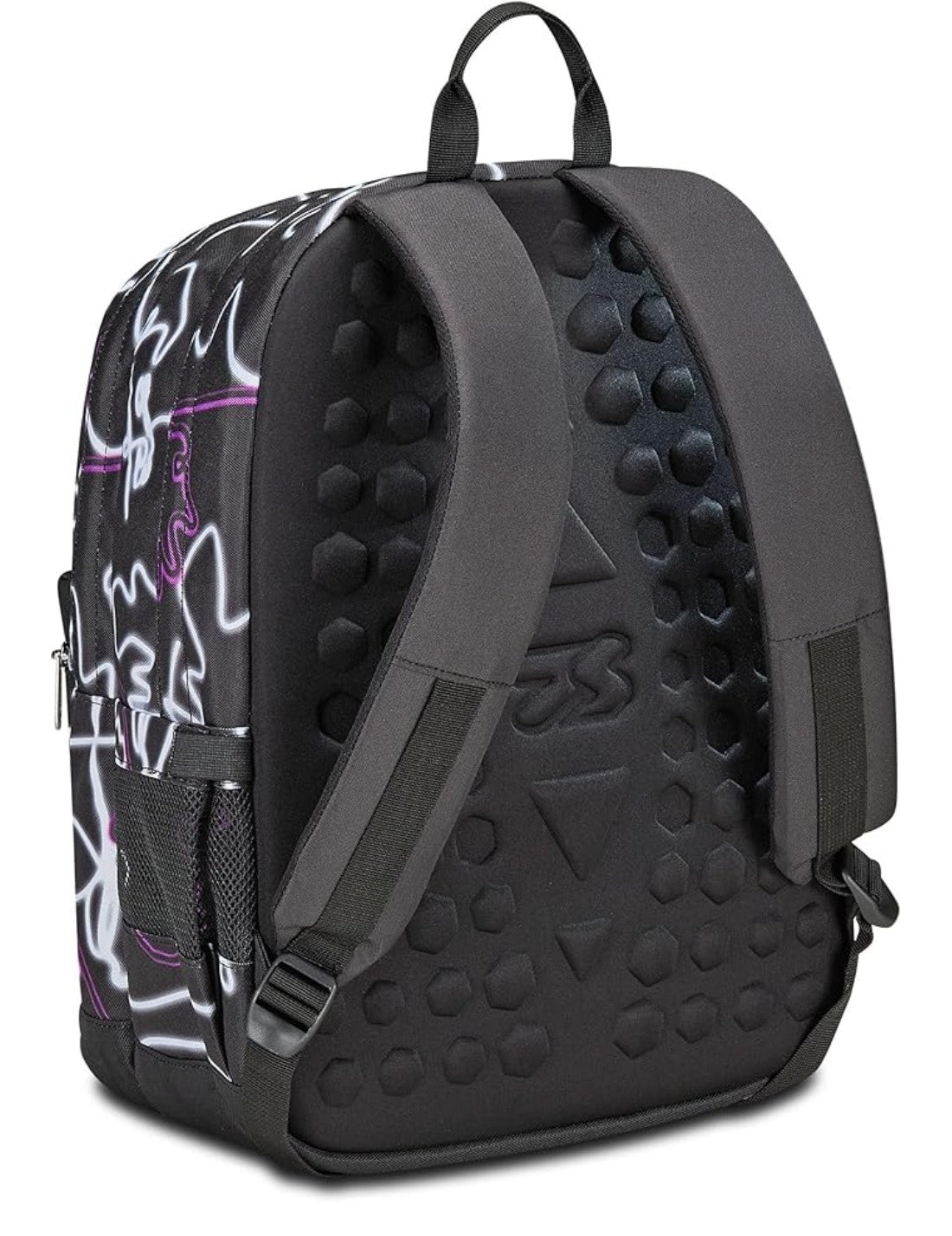 Zaino Seven The Double Pro XXL Jet Nero Cuffie Wireless Omaggio