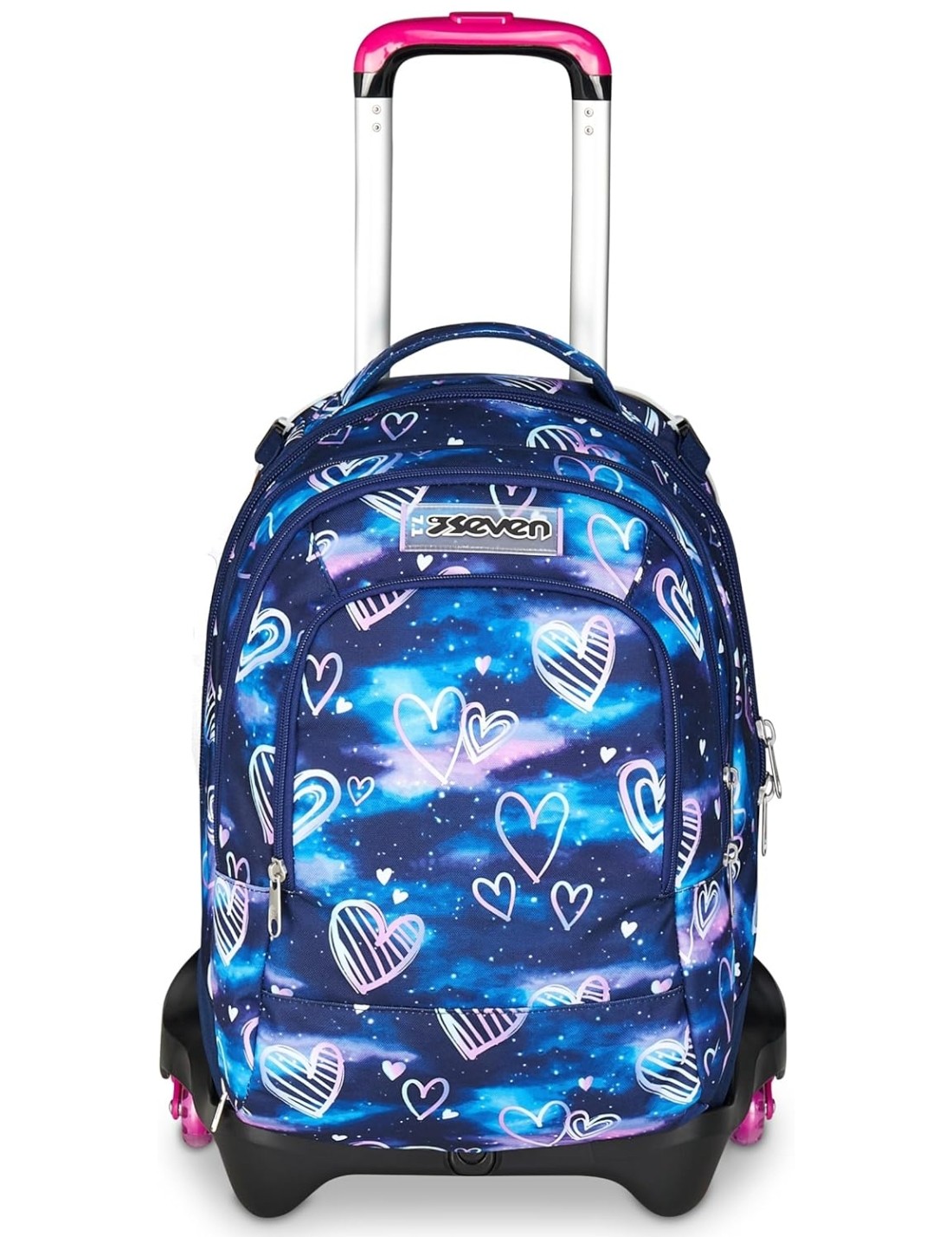 Zaino Trolley Seven Jack-3WD+ Detach Gloomy Heart