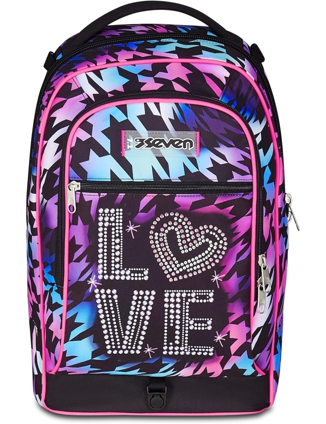 Zaino Trolley Seven Jack-3WD+ Glow Love