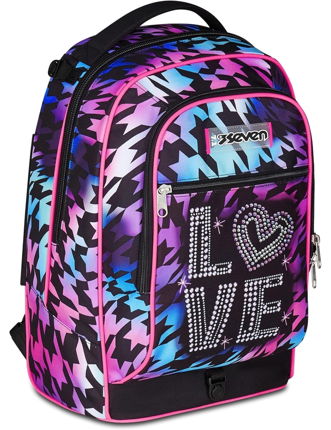 Zaino Trolley Seven Jack-3WD+ Glow Love