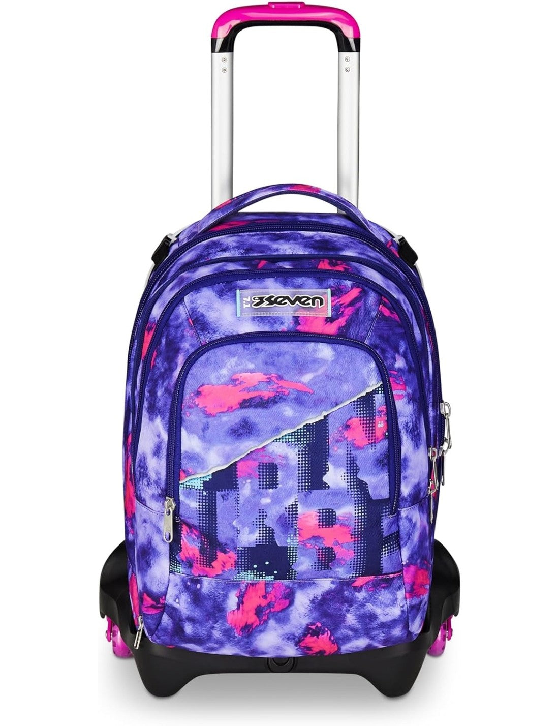 Zaino Trolley Seven Jack-3WD+ Detach Shady Dye Girl