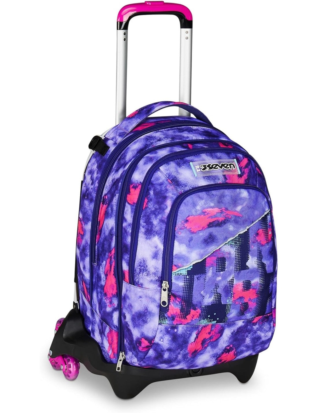 Zaino Trolley Seven Jack-3WD+ Detach Shady Dye Girl