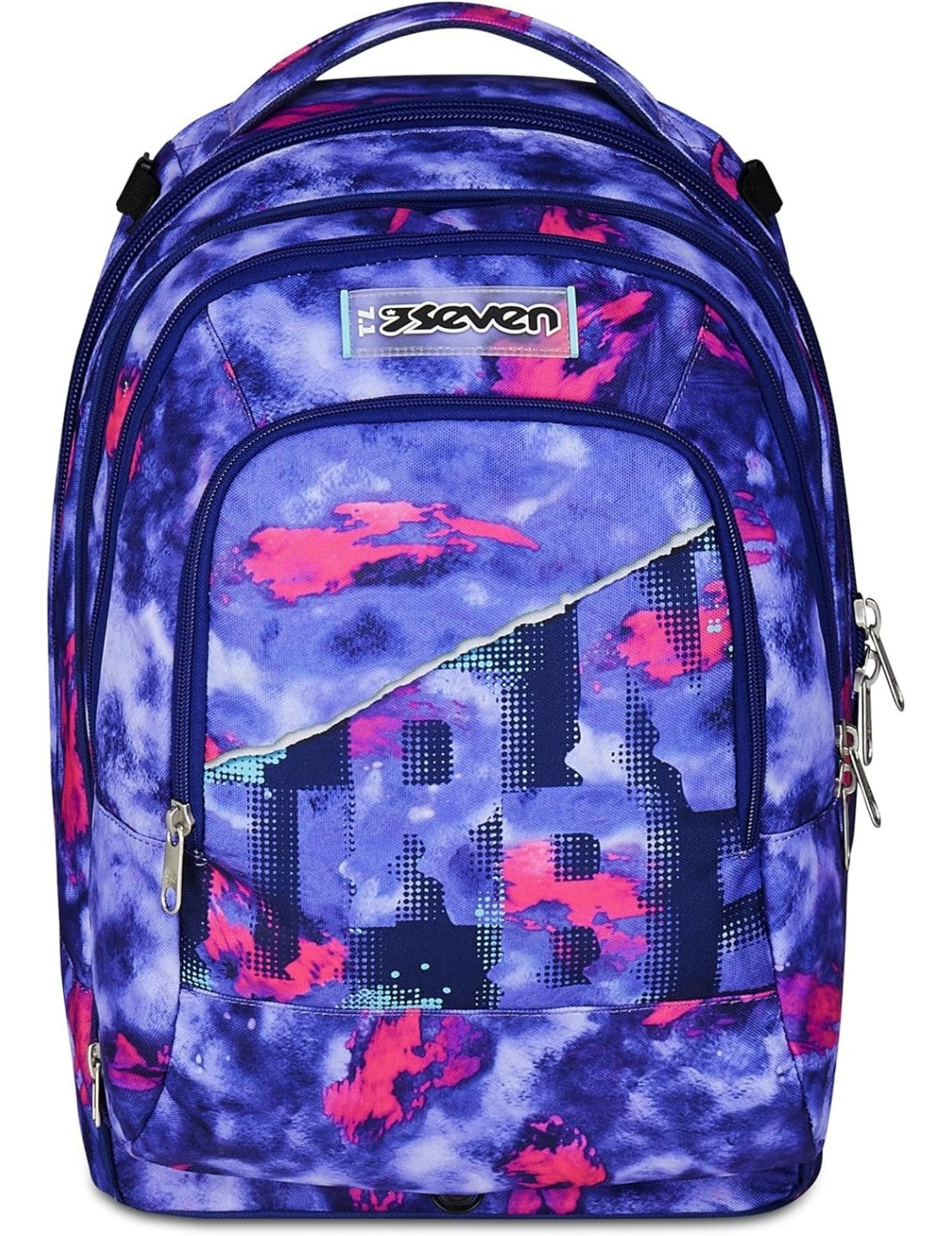 Zaino Trolley Seven Jack-3WD+ Detach Shady Dye Girl