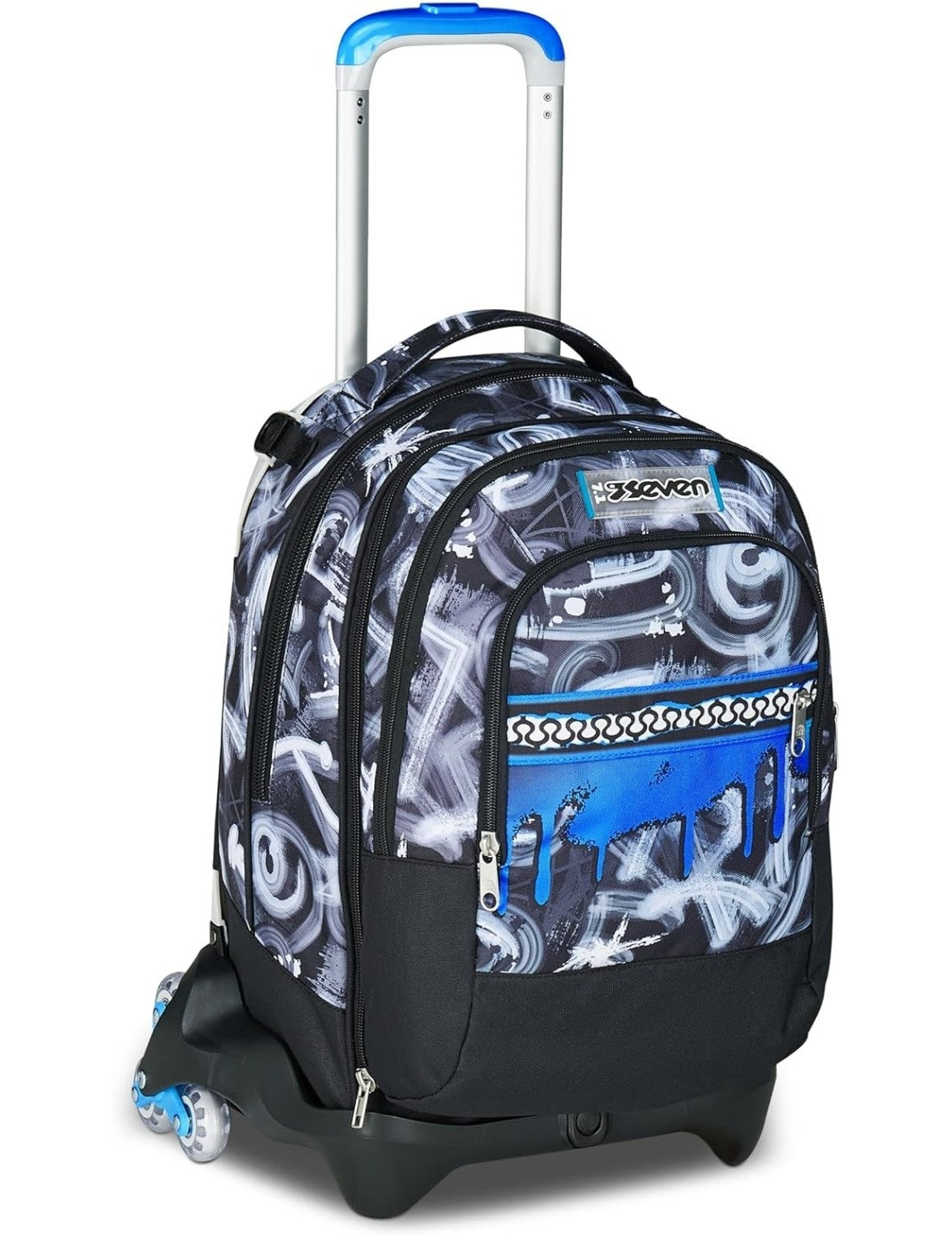 Zaino Trolley Seven Jack-3WD+ Detach Quick Graffiti Boy