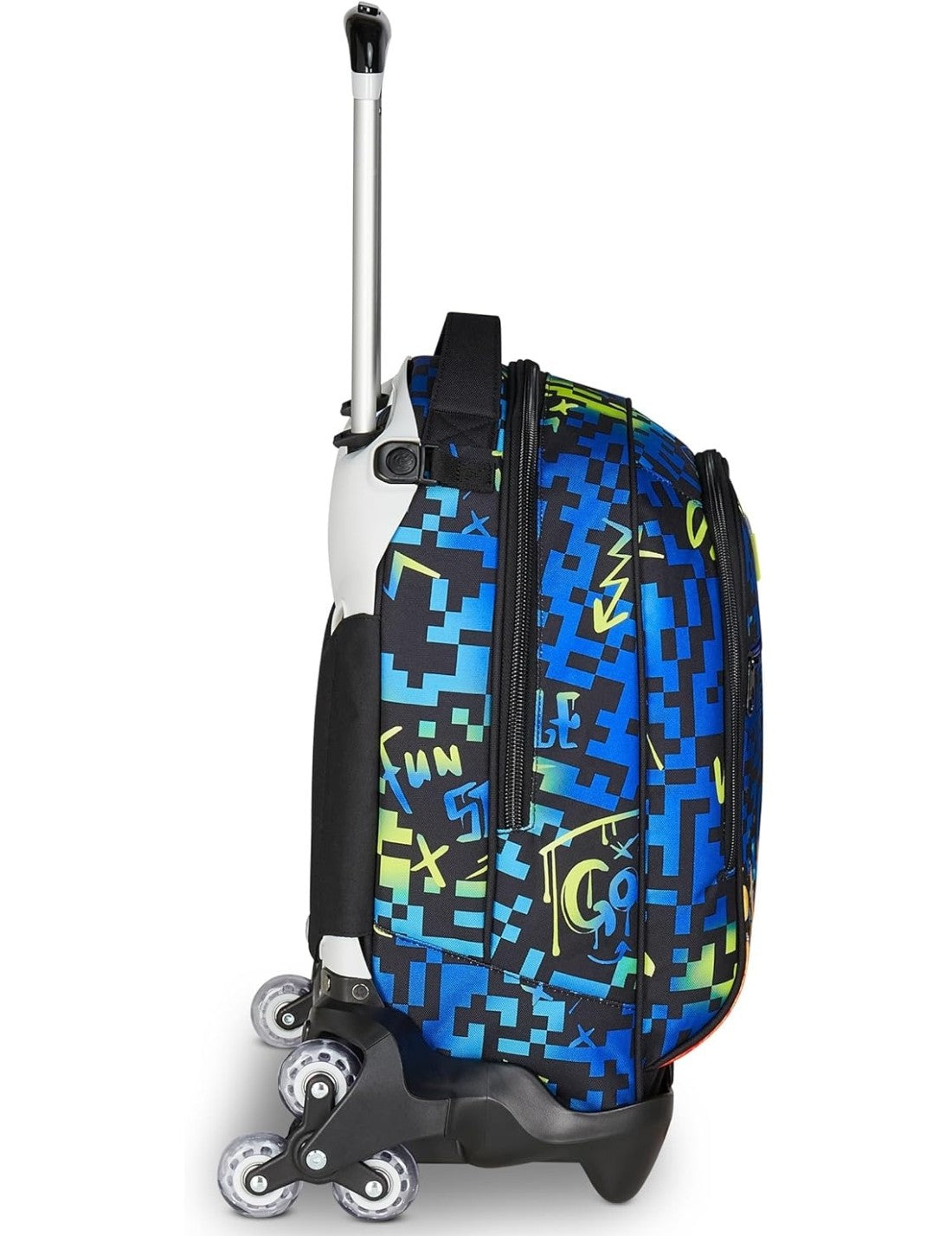 Zaino Trolley Seven Jack-3WD+ Scribbled Flame