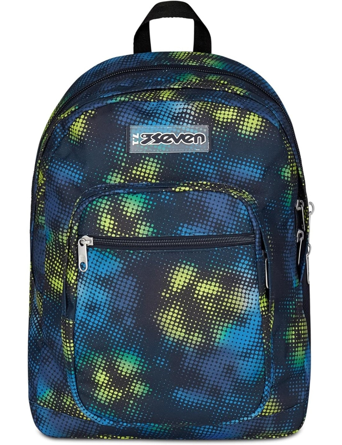 Zaino Seven Doppio Scomparto Freethink Green Blue Boy