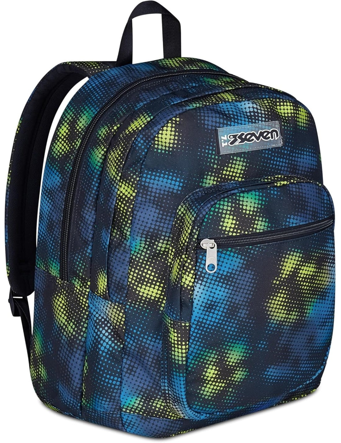 Zaino Seven Doppio Scomparto Freethink Green Blue Boy