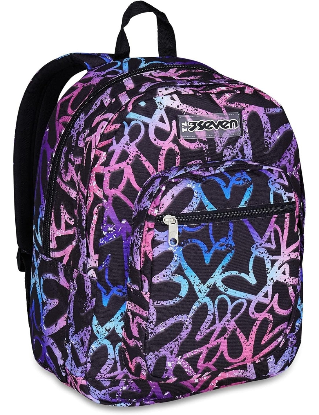Zaino Seven Doppio Scomparto Freethink Heart Girl