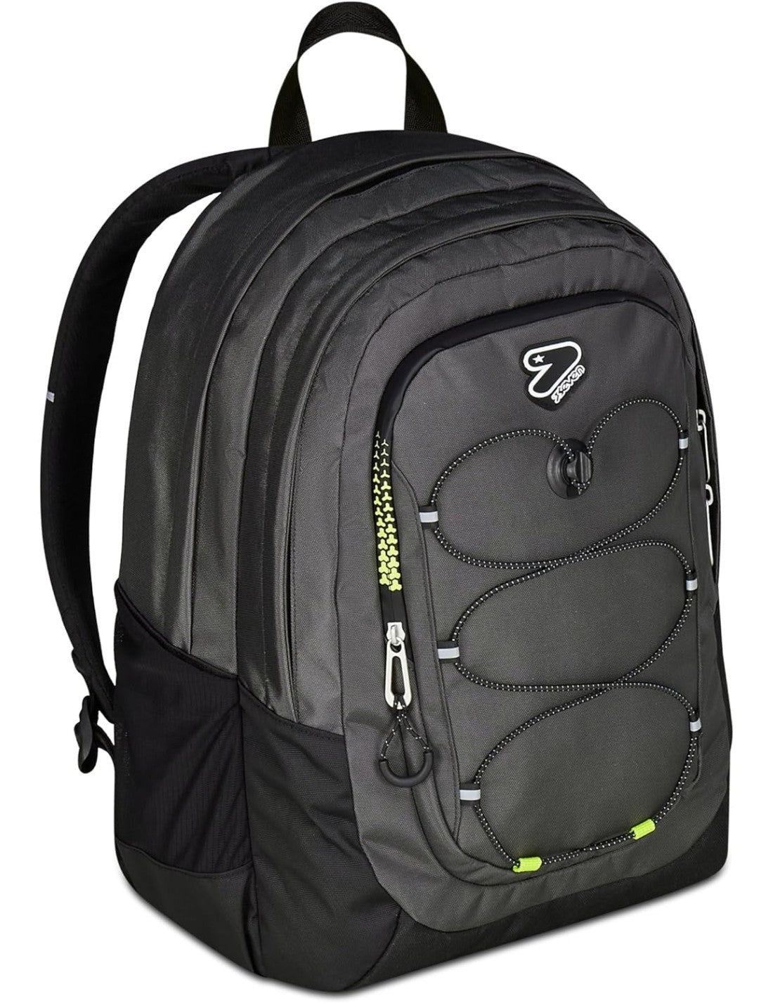 Zaino Seven Doppio Scomparto Grs Tech Line Nero