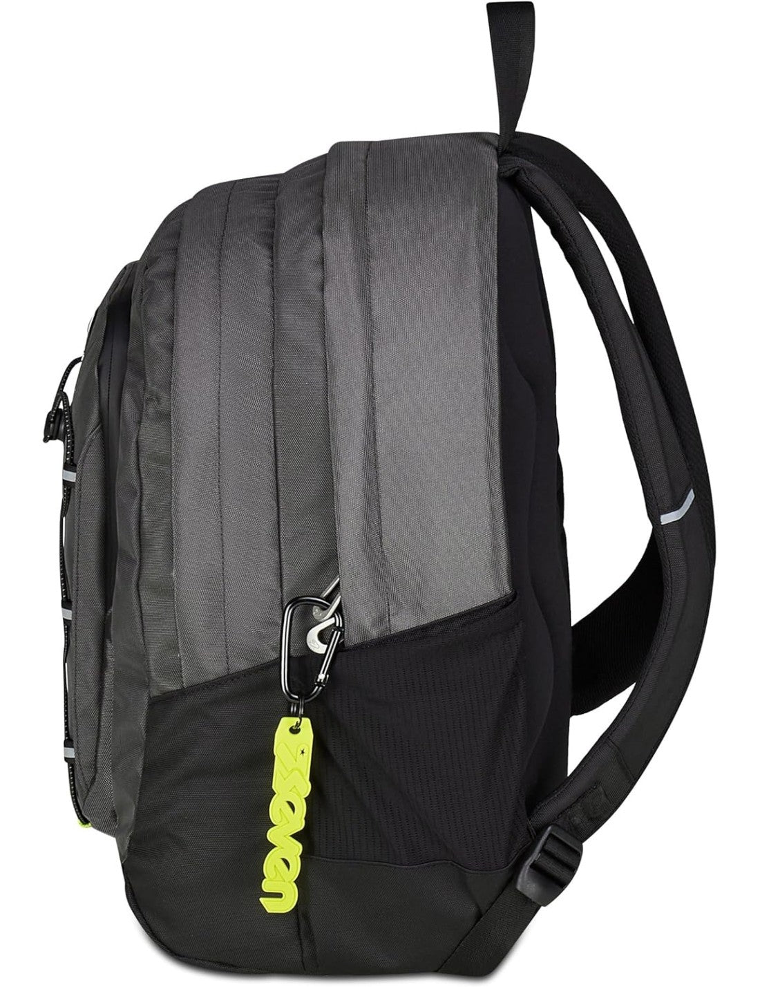 Zaino Seven Doppio Scomparto Grs Tech Line Nero