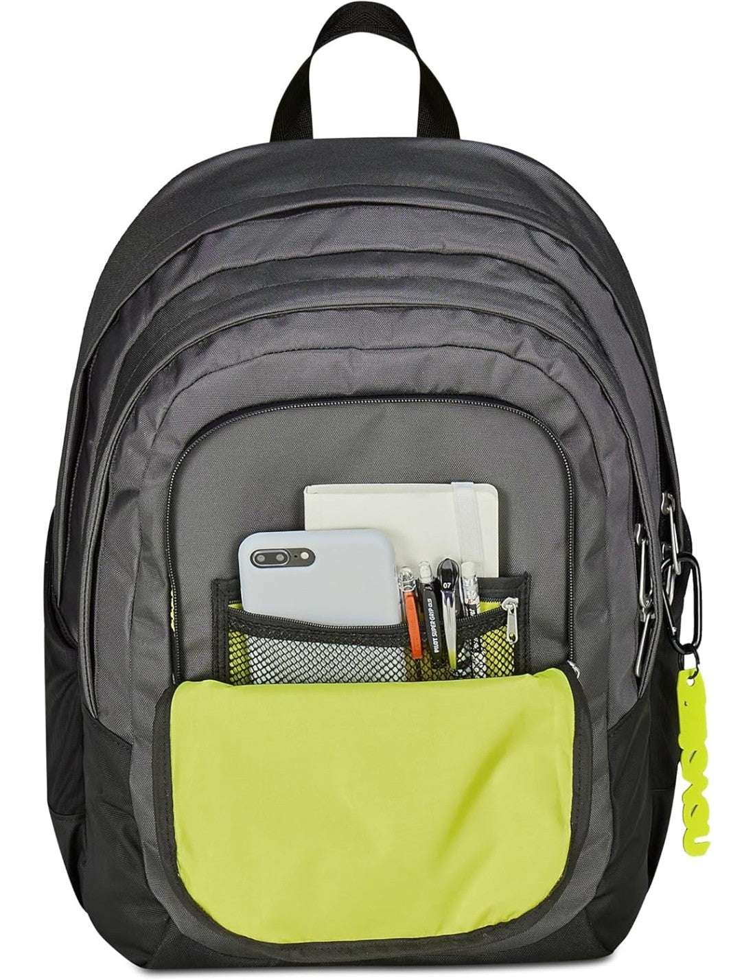Zaino Seven Doppio Scomparto Grs Tech Line Nero