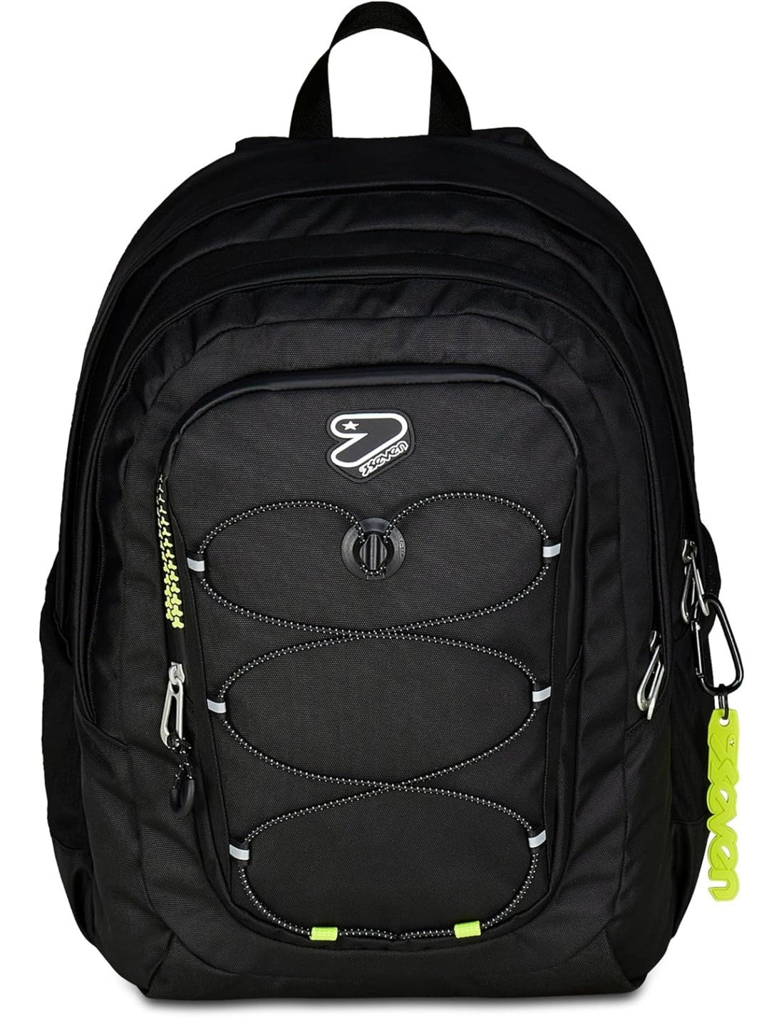 Zaino Seven Doppio Scomparto Grs Tech Line Con Speaker Wireless Nero