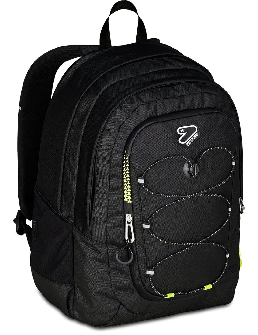 Zaino Seven Doppio Scomparto Grs Tech Line Con Speaker Wireless Nero