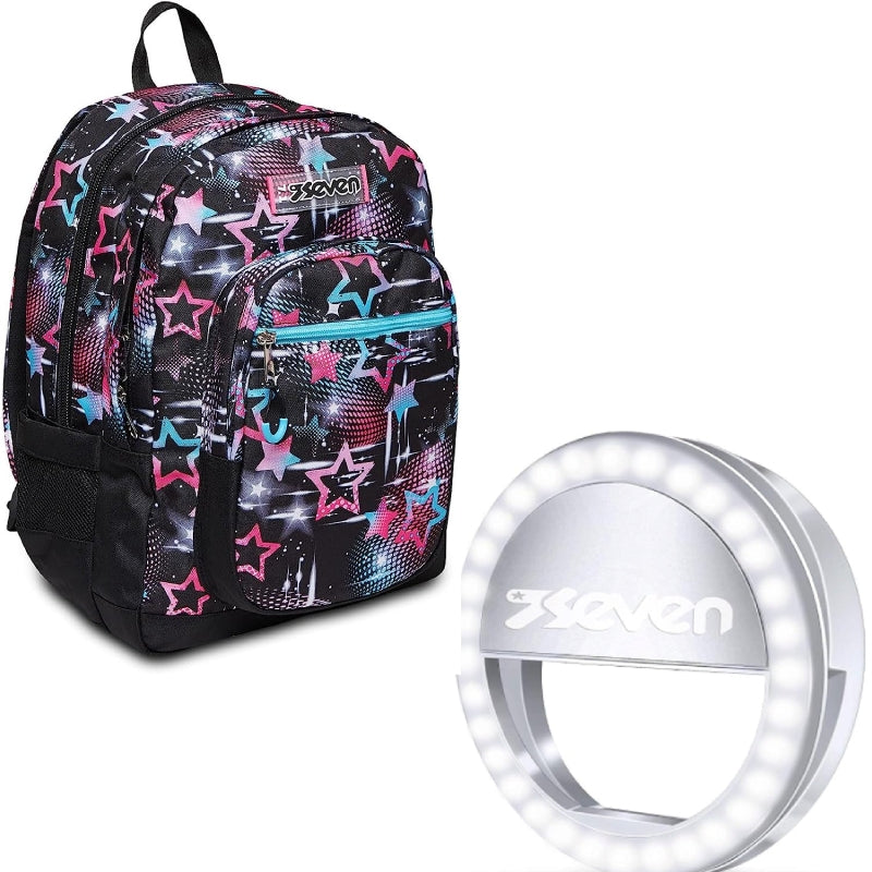 Zaino Seven Freethink Liquid Paint Con Ring Light