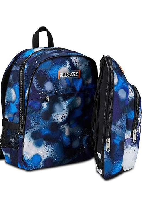 Zaino Seven Sdoppiabile Advanced Retrocolor Blu