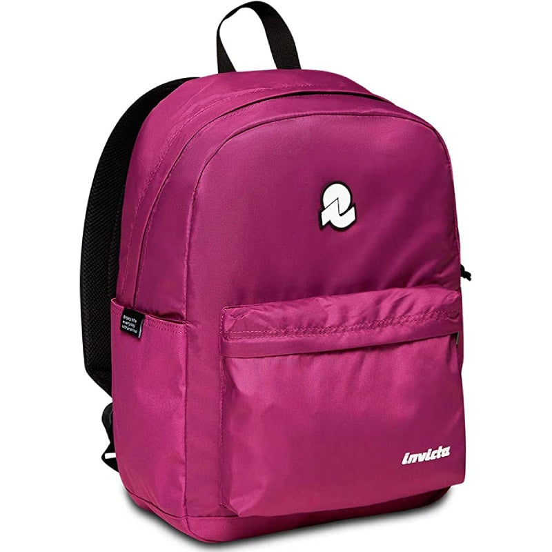 Zaino Invicta Carlson Plain Backpack Grs American Casual Fucsia