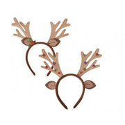 Frontino Natale Corna Renna Glitter