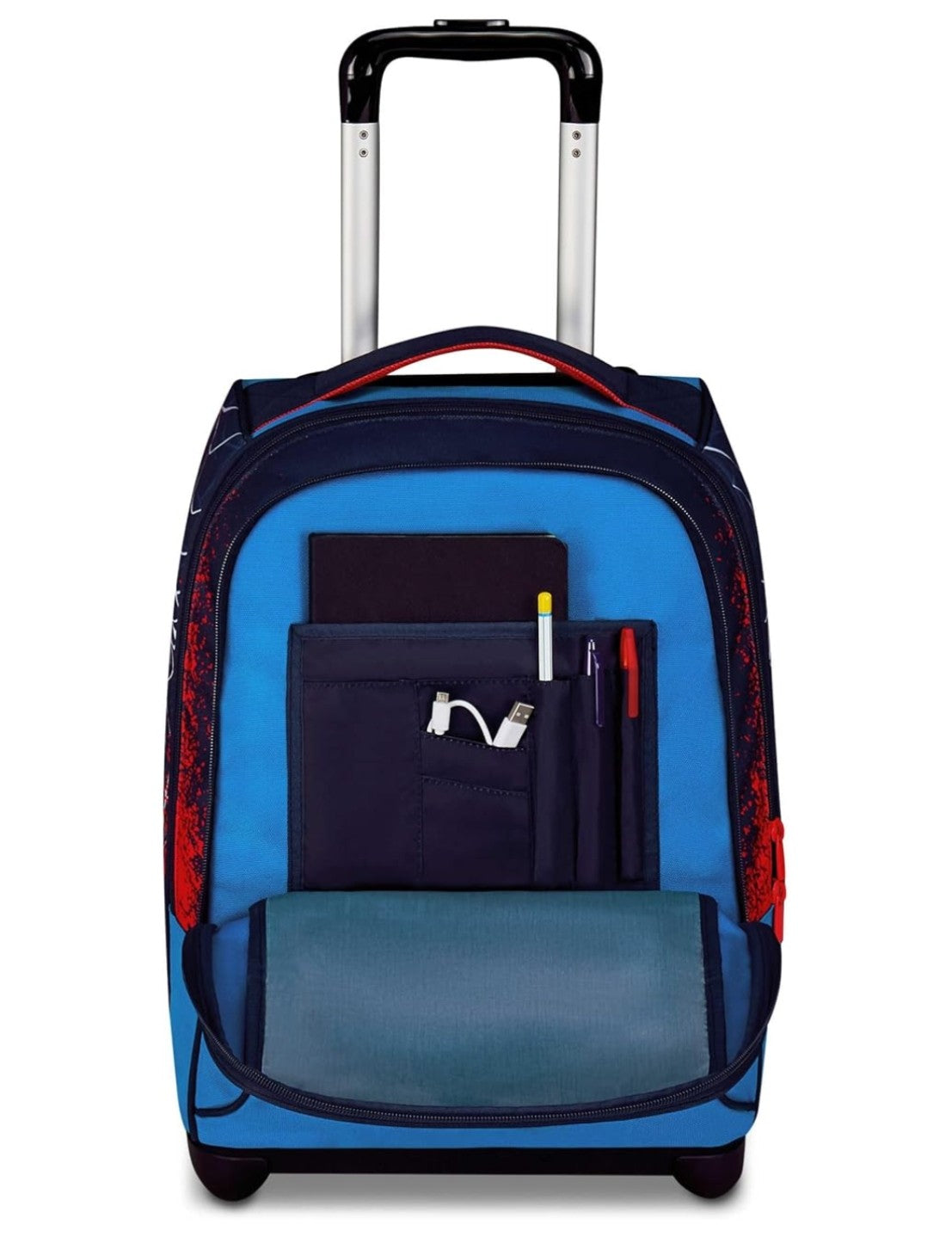 Zaino Trolley Big Fisso 2 in 1 Seven Marvel Spiderman