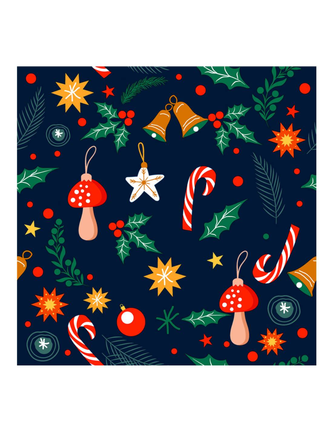 Tovaglioli Di Carta Natalizi Decorazioni Albero 33cm 20pz