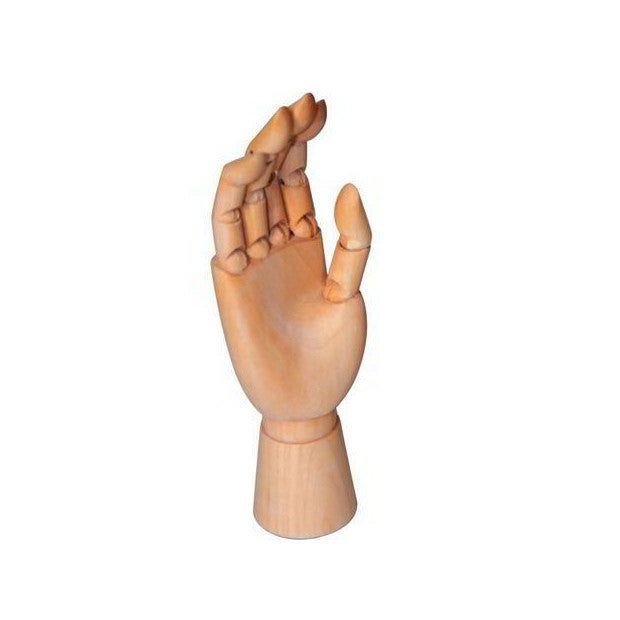 Modello Mano In Legno Femminile Snodabile