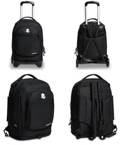 Zaino Trolley Invicta New Plug Plain Grs Black