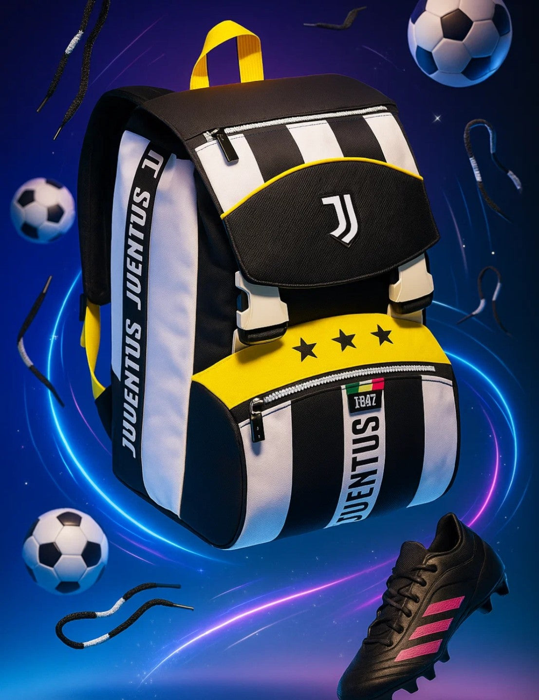 Zaino Seven Sdoppiabile Big Juventus Magic Goal