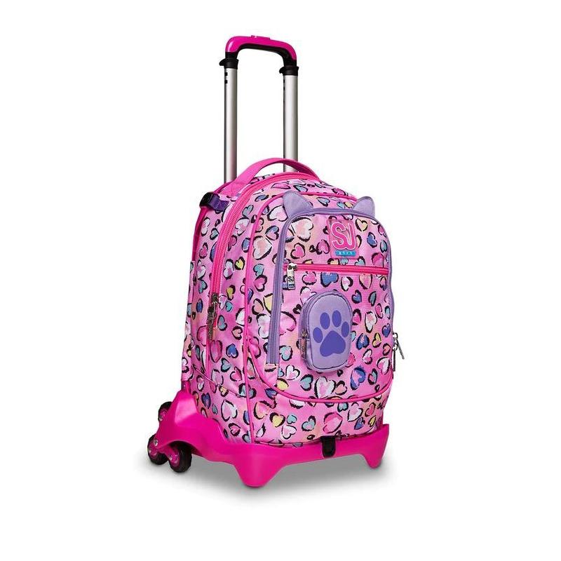 Zaino Trolley Seven Jack-3WD Sj Gang Fleecy Girl