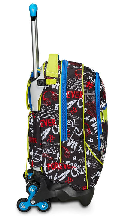 Zaino Trolley Seven Jack-3WD+ Sj Gang Boy Born To Fun Boy