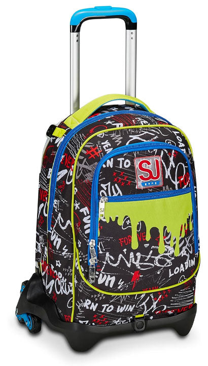 Zaino Trolley Seven Jack-3WD+ Sj Gang Boy Born To Fun Boy