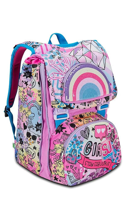 Zaino Sdoppiabile Big Seven Sj Gang Colorjam Girl