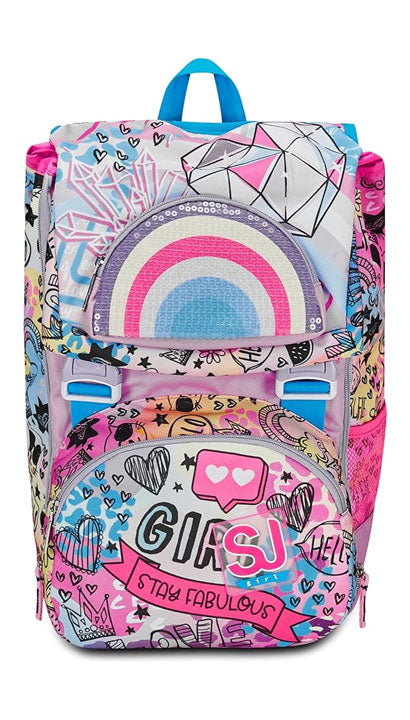 Zaino Sdoppiabile Big Seven Sj Gang Colorjam Girl