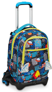 Zaino Trolley Seven Jack-3WD+ Sj Gang Boy Go To Space Boy
