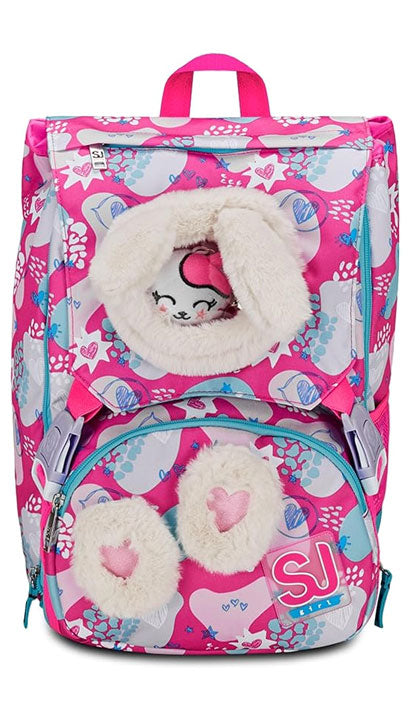 Zaino Sdoppiabile Big Seven Sj Gang Pinkfur Girl