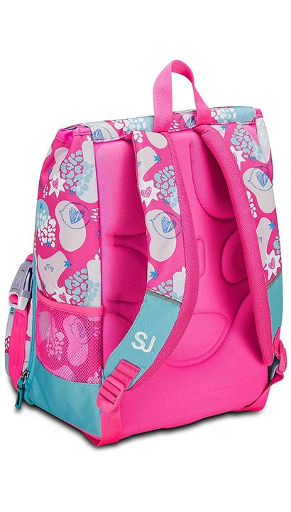 Zaino Sdoppiabile Big Seven Sj Gang Pinkfur Girl