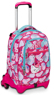 Zaino Trolley Seven Jack-3WD+ Sj Gang Pinkfur Girl