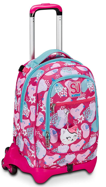 Zaino Trolley Seven Jack-3WD+ Sj Gang Pinkfur Girl