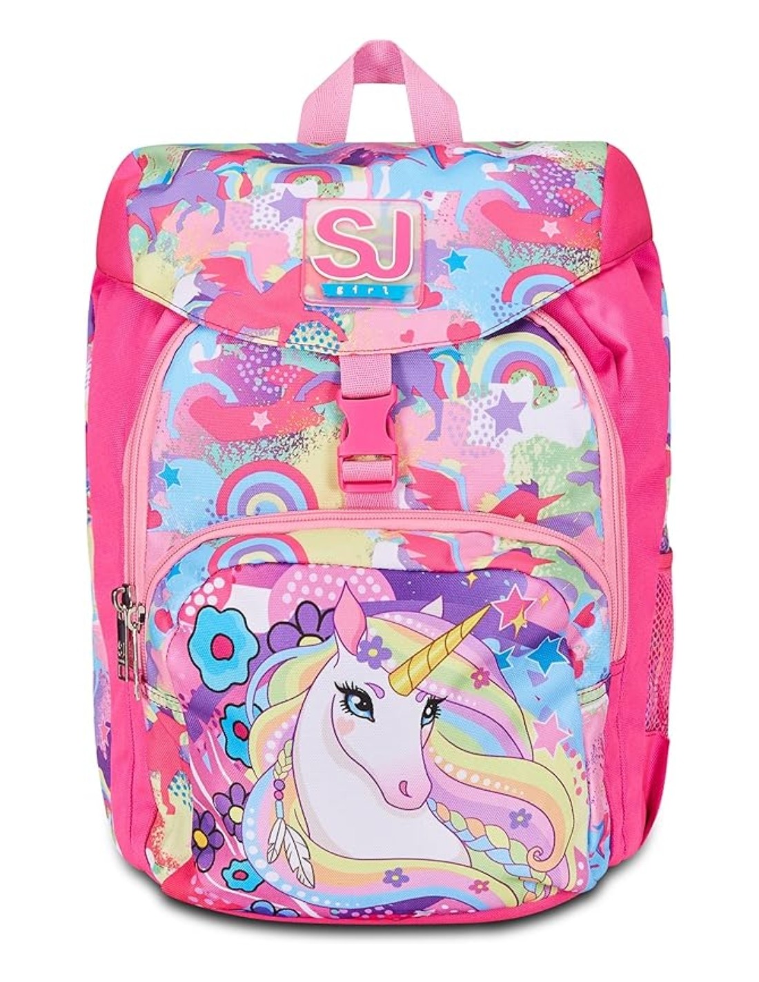 Zaino Scuola Primino SJ Gang Estensibile Unicorno