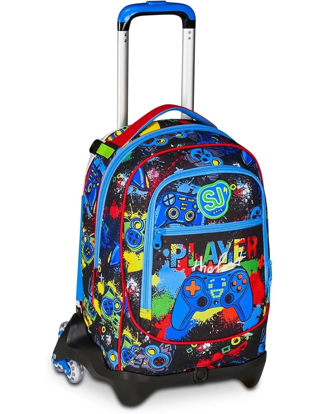 Zaino Trolley Seven Jack-3WD+ Sj Gang Game Led Boy