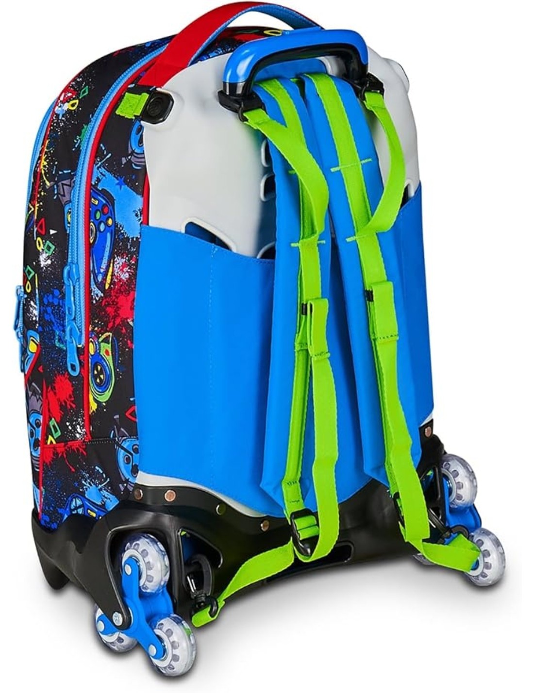 Zaino Trolley Seven Jack-3WD+ Sj Gang Game Led Boy