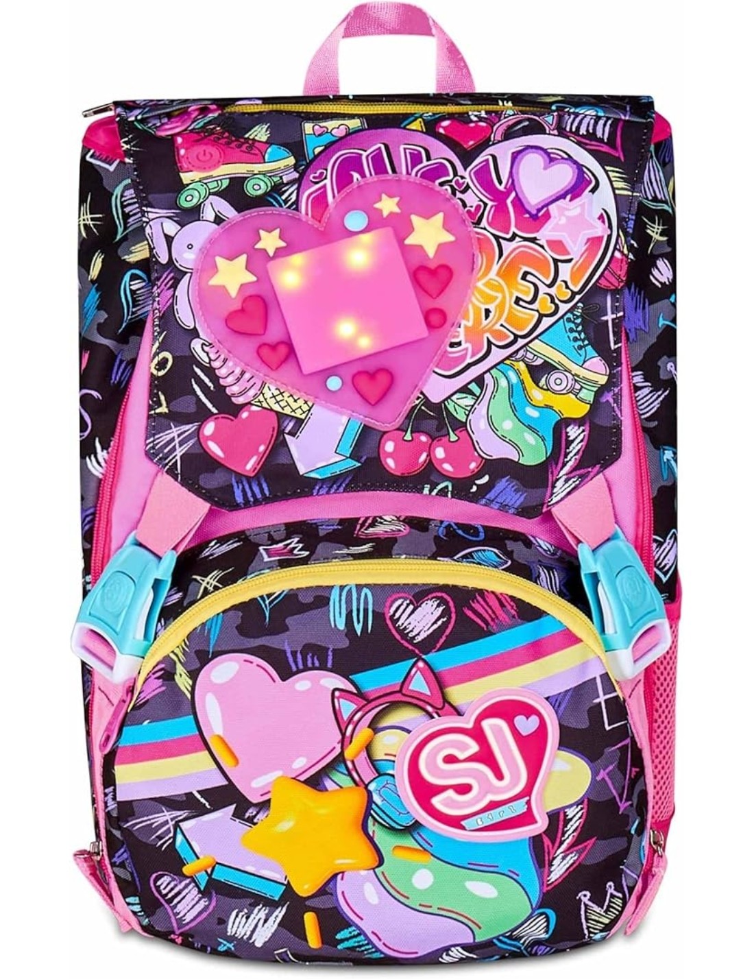 Zaino Sdoppiabile Seven Sj Gang Game Led Girl